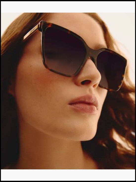 Oversized Square Sunglasses with UV Protection